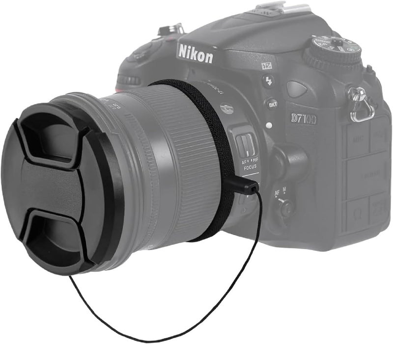 ZZJMCH 40.5mm Snap-on Lens Cap Cover with Keeper for Sony E-Mount 16-50mm F3.5-5.6 Lens for Sony Alpha a6600 a6500 a6300 a6100 a6000 a5100 a5000 Camera, ULBTER Lens Cap & Lens Cover Leash -2 Pack - Image 4